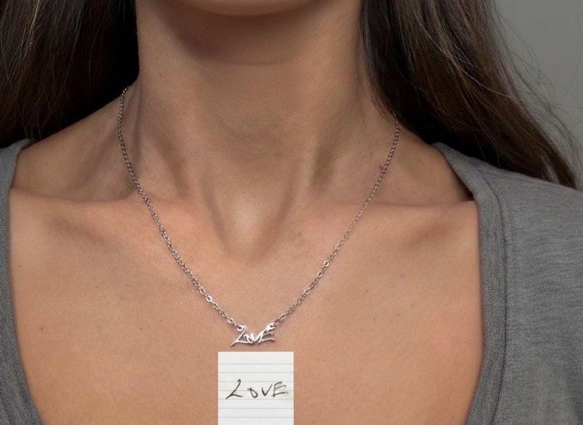 Custom Handwriting Necklace