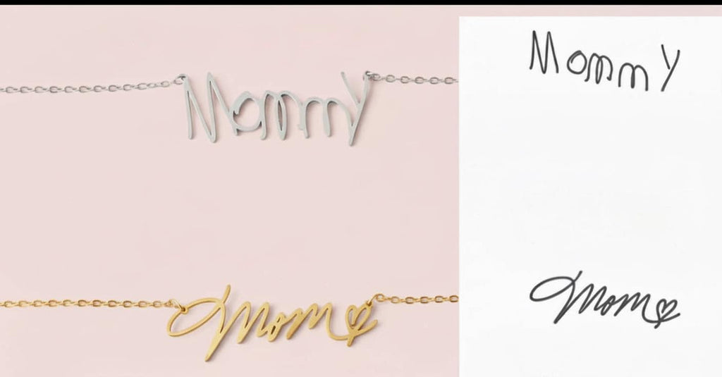 Custom Handwriting Necklace