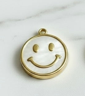 Gold Smiley Bracelet