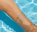Sparkling Initial Bracelet
