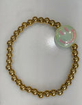 Gold Smiley Bracelet