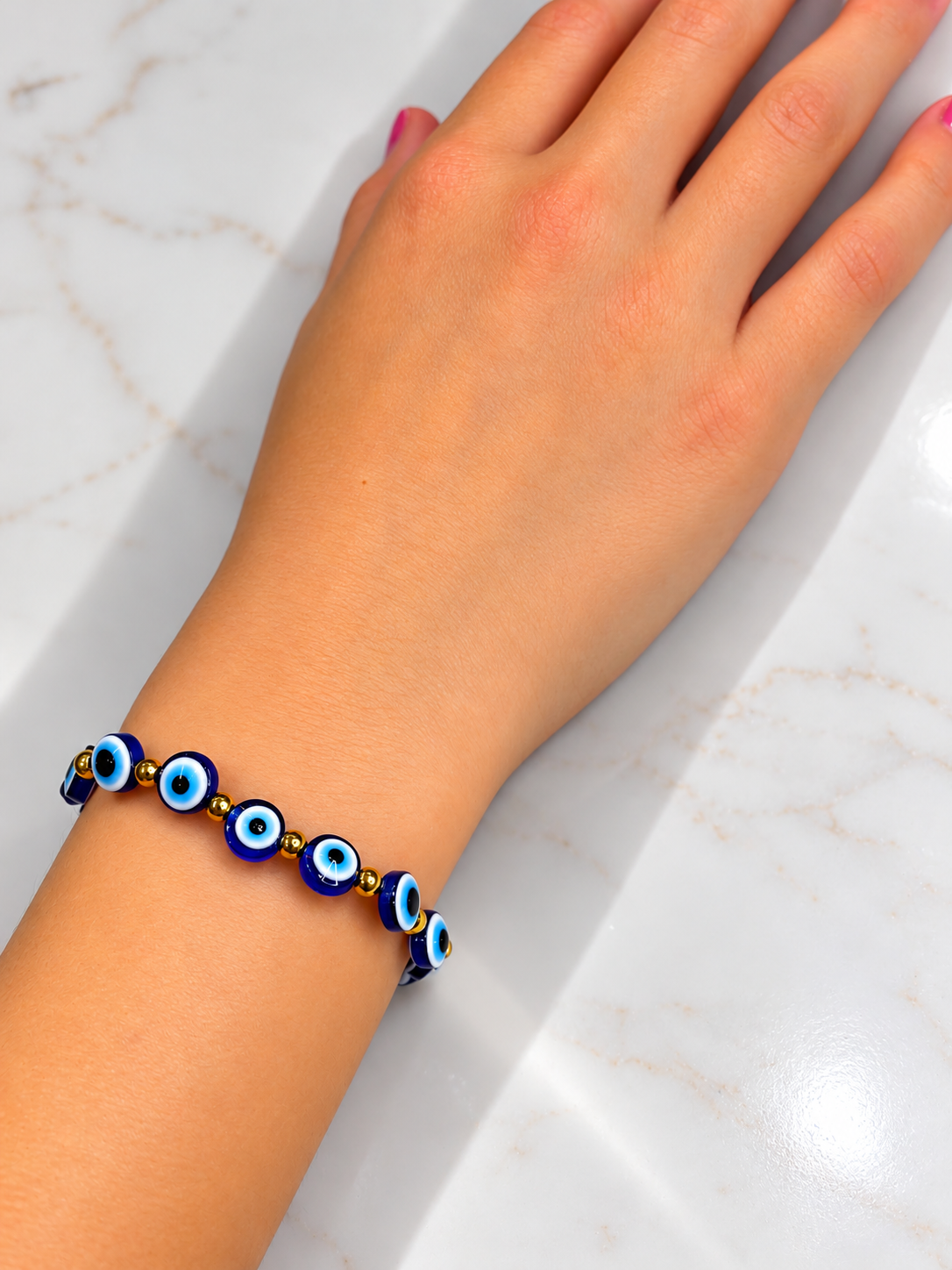 Evil Eye Beaded Bracelet