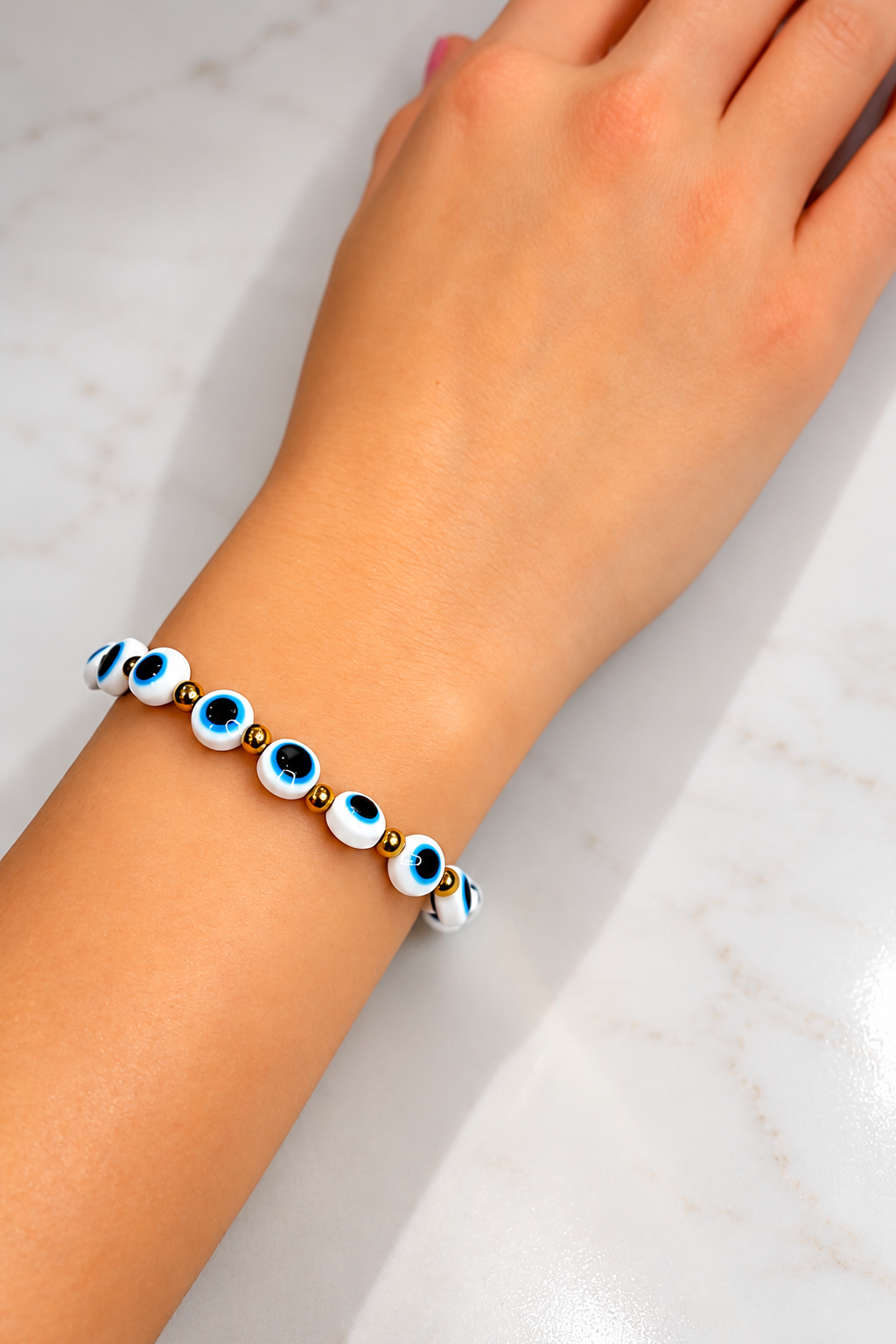 Evil Eye Beaded Bracelet