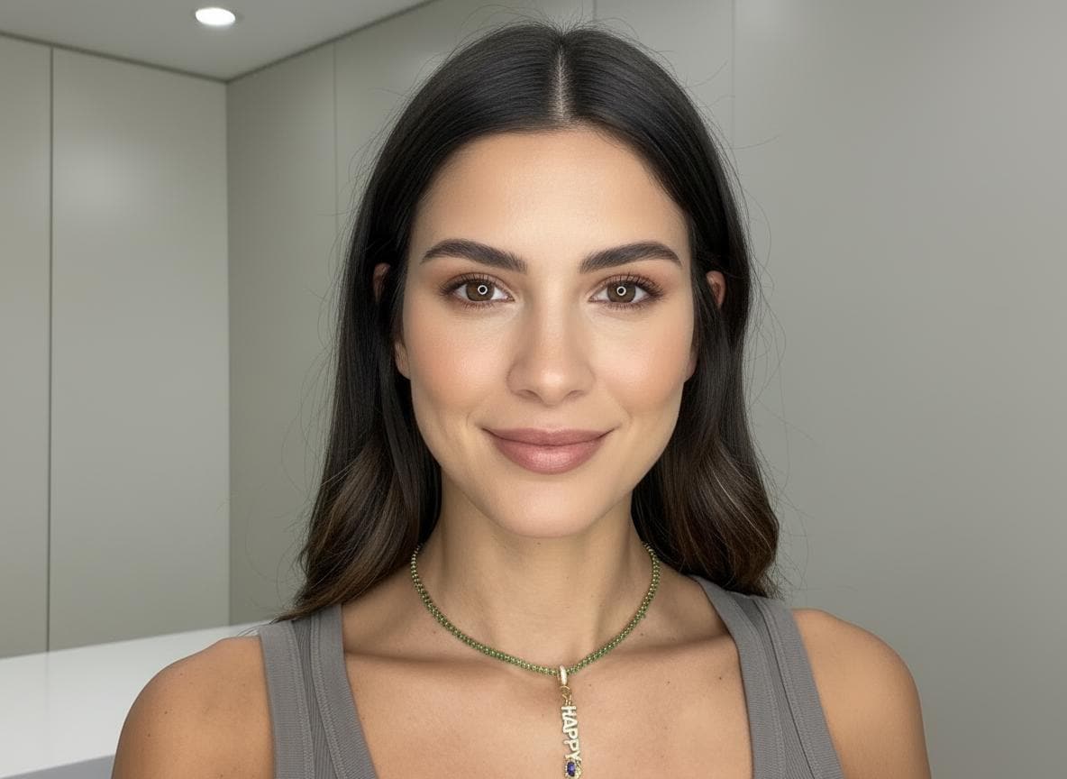 Sparkling pendant necklace