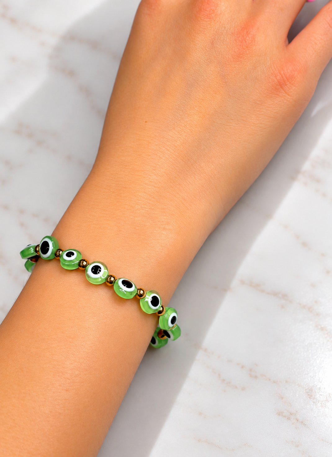 Evil Eye Beaded Bracelet