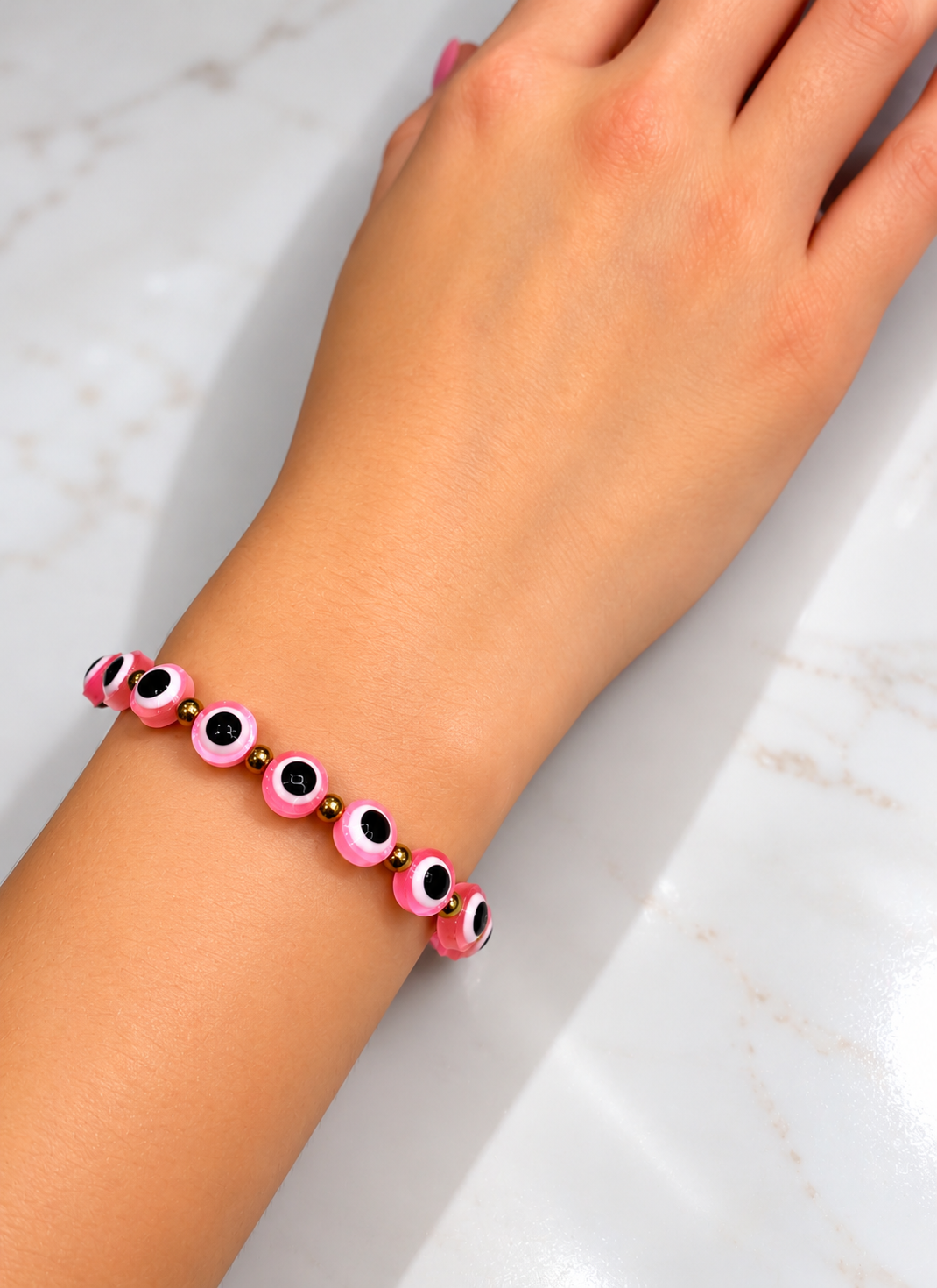 Evil Eye Beaded Bracelet