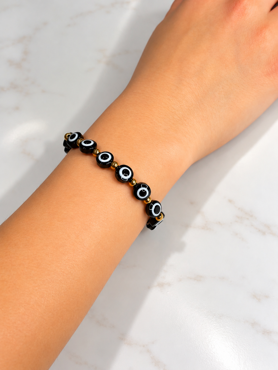 Evil Eye Beaded Bracelet