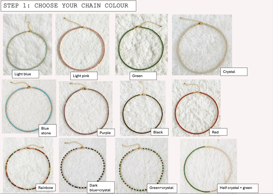 Sparkling pendant necklace