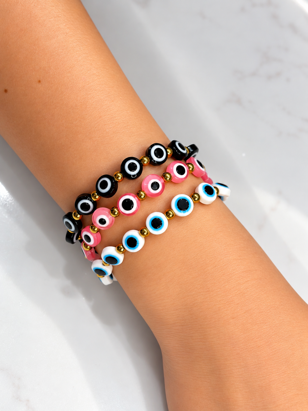 Evil Eye Beaded Bracelet