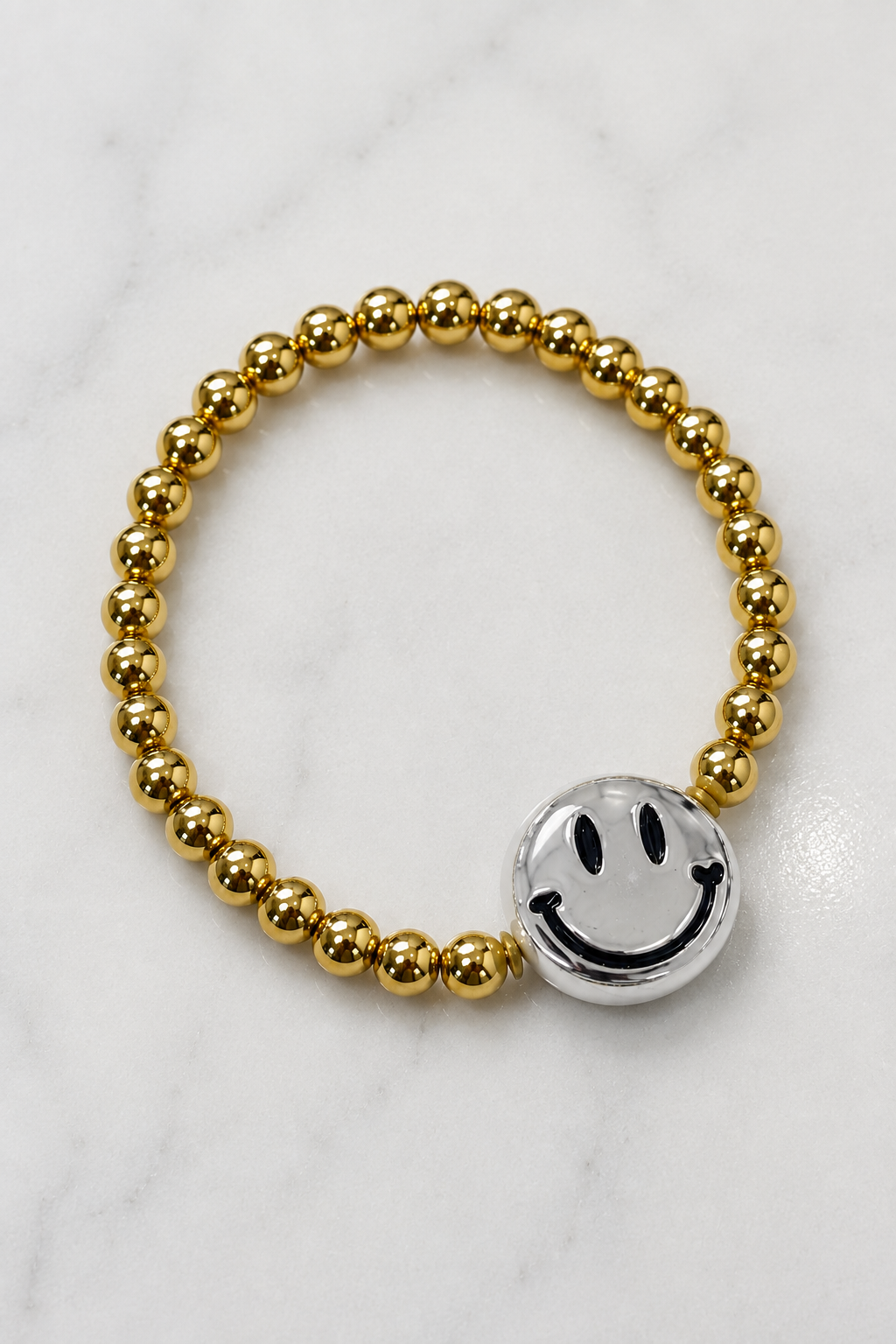 Gold Smiley Bracelet