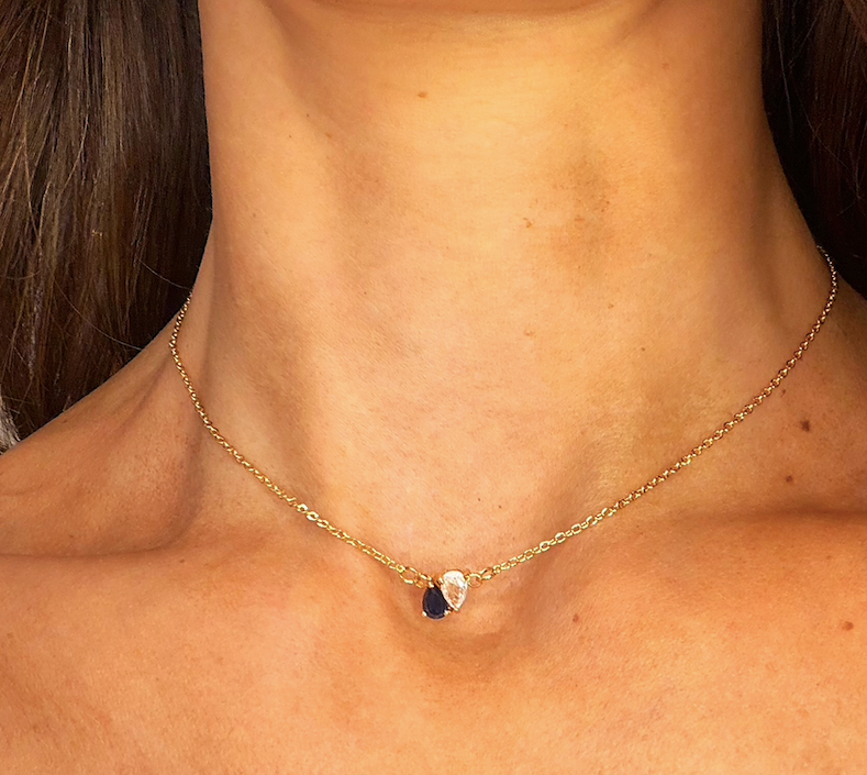 Birthstone necklace