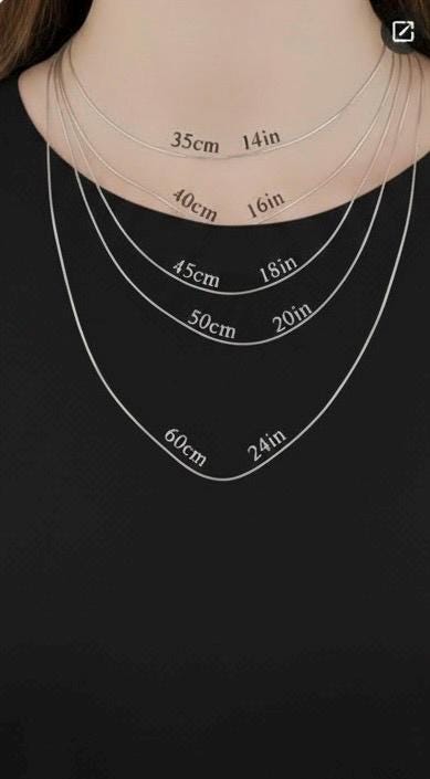 Sparkling letter necklace