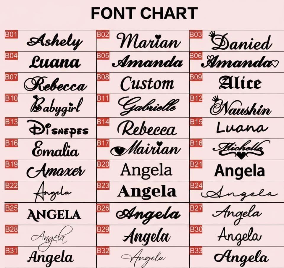 Sparkling Name Necklace