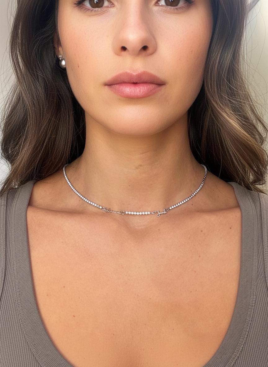 Sparkling Name Necklace